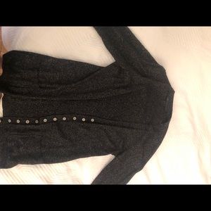 Marc Jacobs sparkle black sweater
